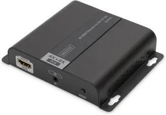 DIGITUS 4K HDMI Extender über CAT/IP Empfängereinheit PoE 5 120 m